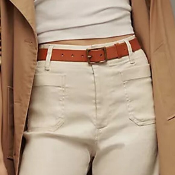 Anthropologie The Colette Linen Blend Crop Wide-Leg Pants by Maeve. Sz 31 - Picture 6 of 8